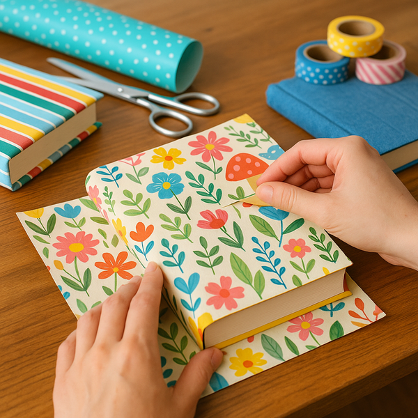 DIY Book Covers (Step-by-Step Guide to Stylish, Budget-Friendly Protection)